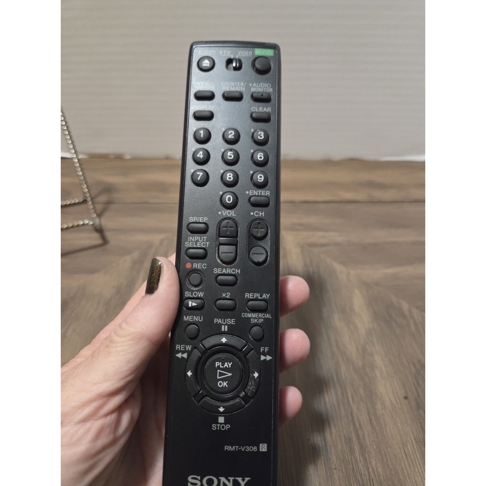Sony RMT-V306 Wireless Video Remote Control for Sony Black Model RMT-V306